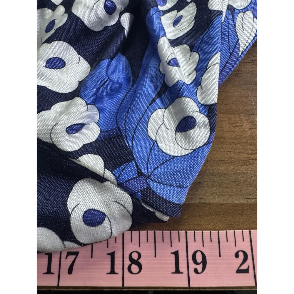 Vintage Averardo Bessi Womens 100% Silk Dress Large 10 Floral Italy Luxury Bloom - Picture 13 of 16